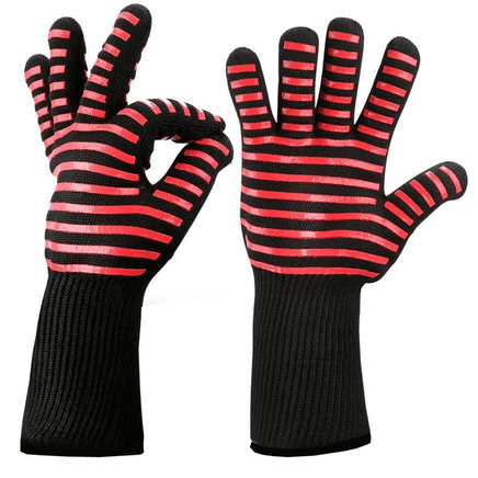 1 Pair Heat Proof Glove red Kings Warehouse