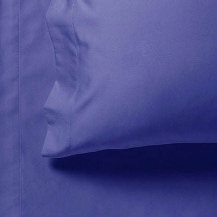 1000TC Ultra Soft Fitted Sheet & Pillowcase Set - Single Size Bed - Royal Blue Kings Warehouse