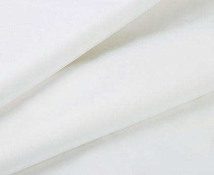 1000TC Ultra Soft King Single Size Bed White Flat & Fitted Sheet Set Kings Warehouse