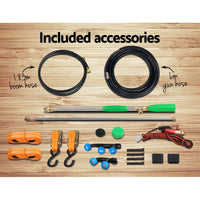 100L ATV Weed Sprayer 5M Boom Trailer Spot Spray Tank Farm Pump Home & Garden > Garden Tools Kings Warehouse