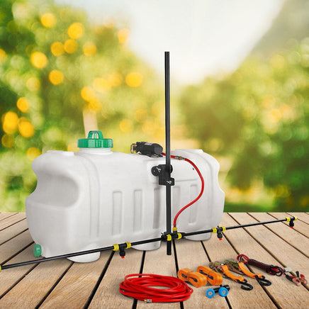 100L ATV Weed Sprayer Spot Spray 1.5 M Boom Chemical Garden Farm Pump Home & Garden > Garden Tools Kings Warehouse