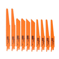 10Pc Reciprocating Saw Blades Set For Wood Metal Timber Demolition Cutting Tool Kings Warehouse