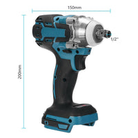 1/2" Cordless Impact Wrench Driver Brushless Rattle Gun For Makita 18V Battery Kings Warehouse