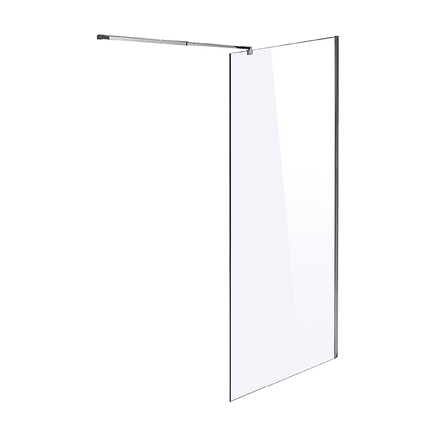 1200 x 2000mm Frameless 10mm Safety Glass Shower Screen Kings Warehouse