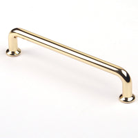 128mm Polished gold Furniture Kitchen Bathroom Cabinet Handles Drawer Bar Handle Pull Knob Kings Warehouse