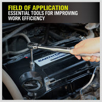 1/4" Drive Click Torque Wrench 5-25NM Ratchet Spanner Adjustable Hand Repair New Kings Warehouse