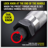 1/4" Drive Click Torque Wrench 5-25NM Ratchet Spanner Adjustable Hand Repair New Kings Warehouse