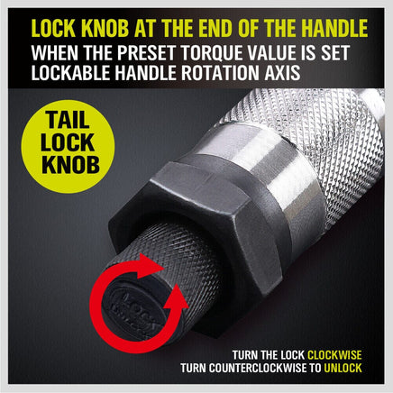 1/4" Drive Click Torque Wrench 5-25NM Ratchet Spanner Adjustable Hand Repair New Kings Warehouse