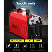140Amp Inverter Welder Plasma Cutter Gas DC iGBT Portable Welding Machine KingsWarehouse