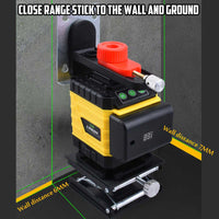 16 Line Laser Level 4D Green Light Auto Self Leveling 360 degree Rotary Cross Kings Warehouse