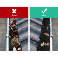 18 Pcs Gutter Brush Guard 100mm X 16.5m Length Leaf Twigs Filter Home Garden Promotion Kings Warehouse