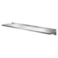 1800mm Stainless Steel Wall Shelf Kitchen Shelves Rack Mounted Display Shelving Kings Warehouse