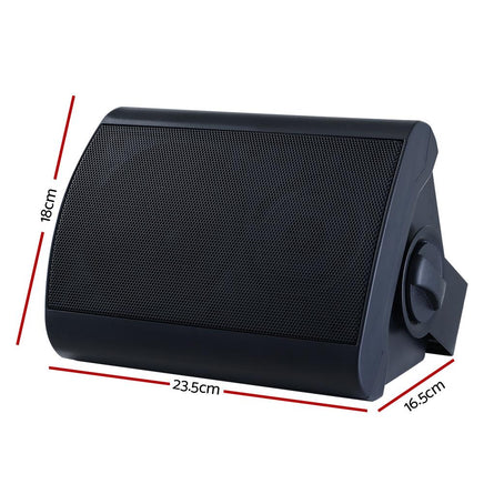 2-Way In Wall Speakers Home Speaker Outdoor Indoor Audio TV Stereo 150W Speakers Kings Warehouse