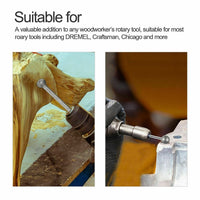 20pcs Diamond Grinding Heads Mini Drill Burrs Bit Set 3mm Shank for Rotary Tool Kings Warehouse