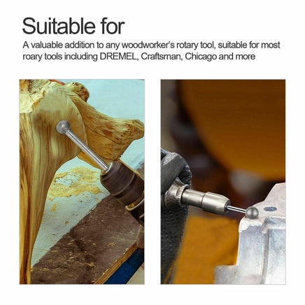 20pcs Diamond Grinding Heads Mini Drill Burrs Bit Set 3mm Shank for Rotary Tool Kings Warehouse