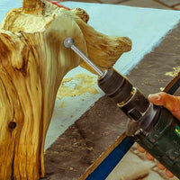 20pcs Diamond Grinding Heads Mini Drill Burrs Bit Set 3mm Shank for Rotary Tool Kings Warehouse