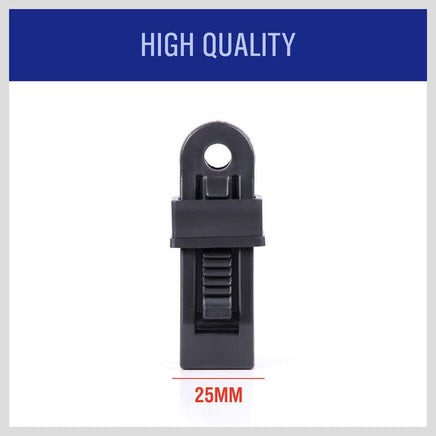 24Pc Camping Awning Tarp Clips Tent Clamps Set Snap Hanger Tighten Survival Tool Kings Warehouse