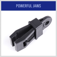 24Pc Camping Awning Tarp Clips Tent Clamps Set Snap Hanger Tighten Survival Tool Kings Warehouse