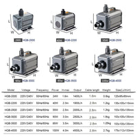 2500LPH HQB-3000 SUNSUN Submersible Water Pump Aquarium Fountain Pond Tank AU Kings Warehouse