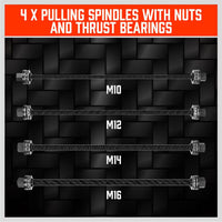 26Pc Universal Press & Pull Sleeve Kit Bush Bearing Remove LCV HGV Engines Tools Kings Warehouse