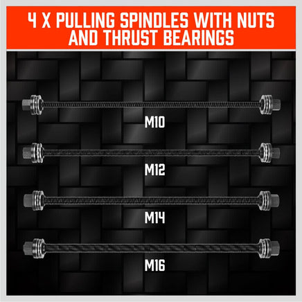 26Pc Universal Press & Pull Sleeve Kit Bush Bearing Remove LCV HGV Engines Tools Kings Warehouse