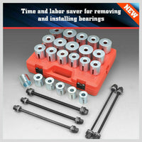 27Pc Universal Pull & Press Sleeve Kit Removal Bushing Driver Set Bearings Seal Kings Warehouse