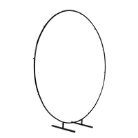 2M Wedding Hoop Round Circle Arch Backdrop Flower Display Stand Frame Background garden supplies Kings Warehouse