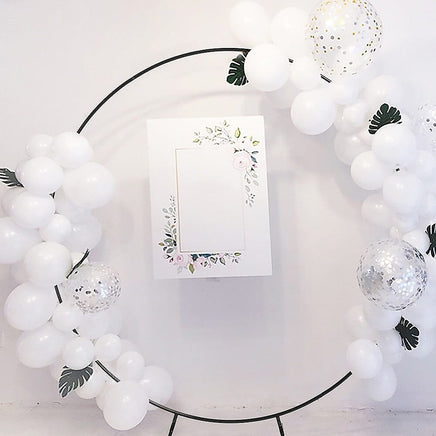 2M Wedding Hoop Round Circle Arch Backdrop Flower Display Stand Frame Background garden supplies Kings Warehouse
