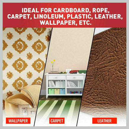 2Pc Folding Utility Knife Aluminium Handle & 10 Spare Stanley Blades Craft New Kings Warehouse