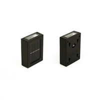 2pc Outdoor Solar LED Deck Lights Garden Patio Pathway Stairs Warm White Kings Warehouse