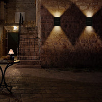 2pc Outdoor Solar LED Deck Lights Garden Patio Pathway Stairs Warm White Kings Warehouse