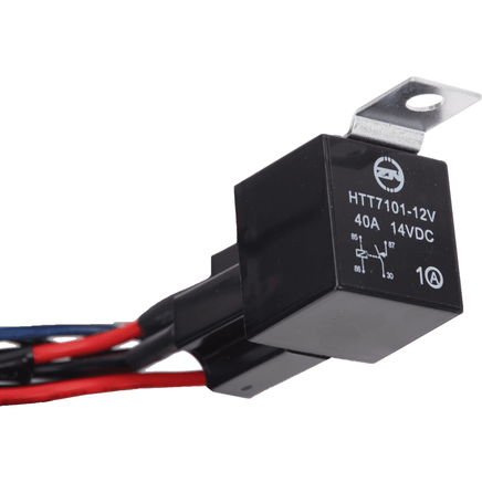 2way LED Universal Driving light Wiring Loom Harness 12V 24V 40A Relay Switch Kings Warehouse
