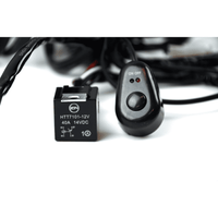 2way LED Universal Driving light Wiring Loom Harness 12V 24V 40A Relay Switch Kings Warehouse