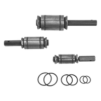 3 Piece Tail Pipe Expander Set Muffler Exhaust Pipe Dent Remover Tool Kit KingsWarehouse