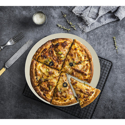 38cm XL Pizza & Baking Stone for BBQ/Oven/Grill KingsWarehouse