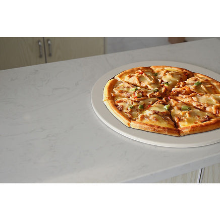 38cm XL Pizza & Baking Stone for BBQ/Oven/Grill KingsWarehouse