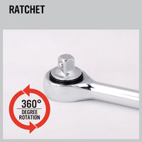 3Pc Universal Socket Wrench Set Power Drill Adaptor Gator Grip Size 7mm to 19mm Kings Warehouse