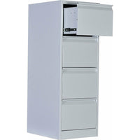 4-Drawer Shelf Office Gym Filing Storage Locker Cabinet Kings Warehouse 