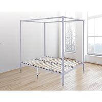 4 Four Poster Double Bed Frame bedroom furniture Kings Warehouse