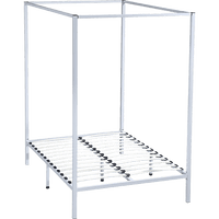 4 Four Poster Double Bed Frame bedroom furniture Kings Warehouse