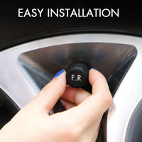 4 Sensor Solar Wireless TPMS Car Tire Tyre Pressure System Monitoring External Kings Warehouse