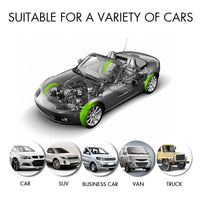 4 Sensor Solar Wireless TPMS Car Tire Tyre Pressure System Monitoring External Kings Warehouse