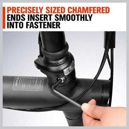 48-Piece Ratchet Wrench Set with Rolling Pouch - Metric SAE Allen Key & Hex Key Spanner Kit Kings Warehouse