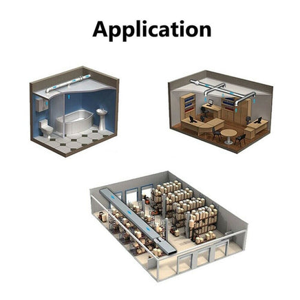 4inch Extractor Fan Duct Hydroponic Inline Exhaust Vent Industrial Kings Warehouse