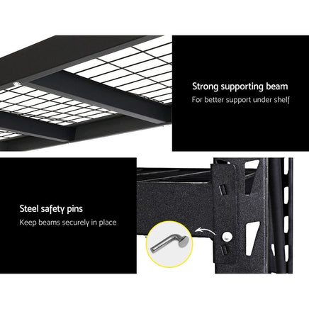 4MX2M Garage Shelving Warehouse Rack Pallet Racking Storage Steel Kings Warehouse