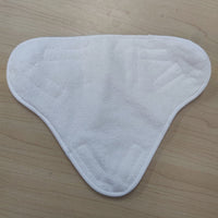 5PCS Stick On White Washable Cleaning Pads Microfiber For X5 Steam Mop H20 H2O Kings Warehouse