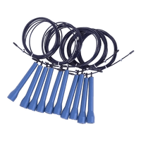 5x Cross-Fit Speed Skipping Rope Wire Kings Warehouse
