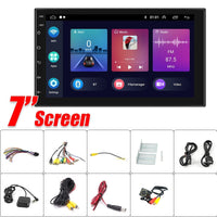 7 inch Car Radio 2 DIN GPS FM RDS WIFI w/ Rear Camera For Android IOS CarPlay AU Kings Warehouse