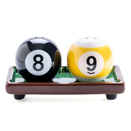 8 Ball Pool Salt Pepper Set Kings Warehouse