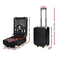 816pcs Tool Kit Trolley Case Mechanics Box Toolbox Portable DIY Set BK Tools > Tools Storage Kings Warehouse